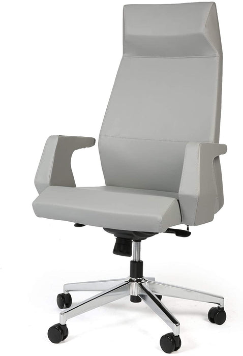 High Back Swivel Chair with Adjustable Headrest Office Chair Ergonomic Desk Chair