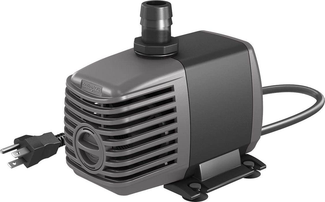 Hydrofarm Active Aqua AAPW400 Oil Free 400GPH Submersible Hydroponics Water Pump