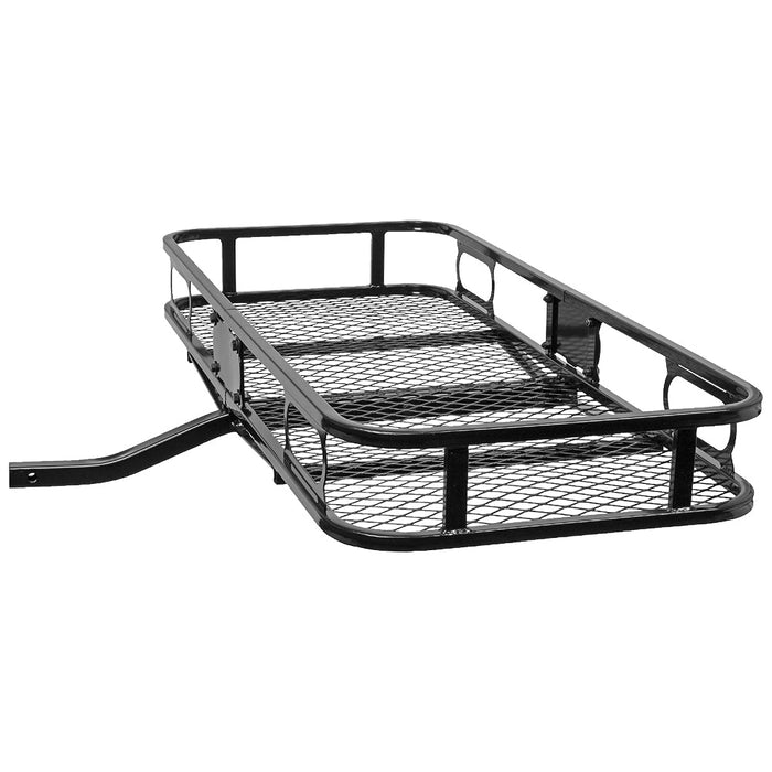 Pro Series 63155 300 lb Capacity Rambler Hitch Powder Coat Cargo Carrier, Black