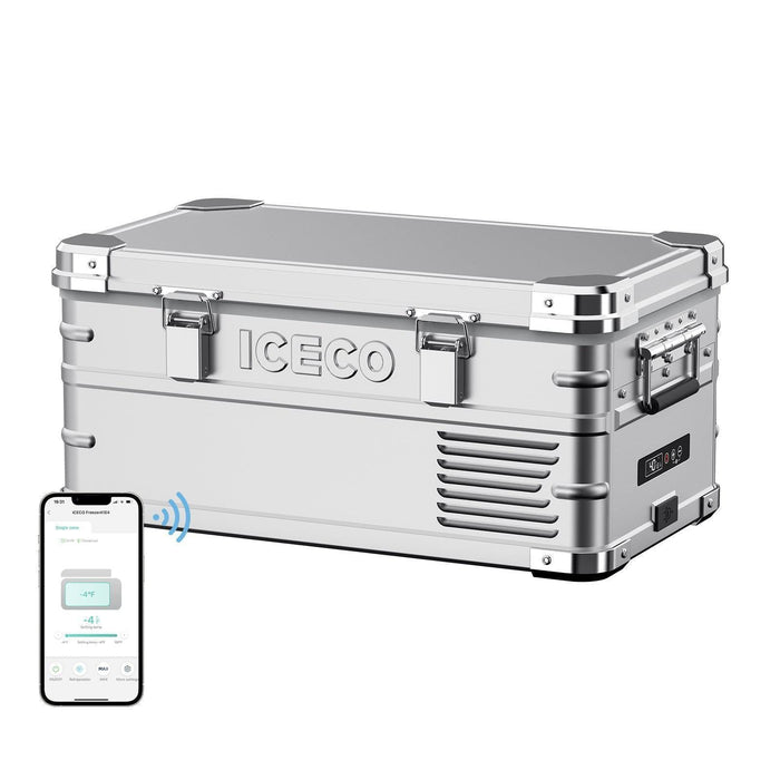 APL20 Light Duty Aluminum Silver Freezer Single Zone | ICECO | 20 LT