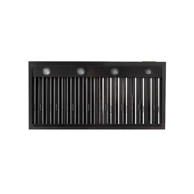 Kucht Professional 48" Under Cabinet Range Hood 1,200 CFM in Titanium Stainless Steel, KRH483A