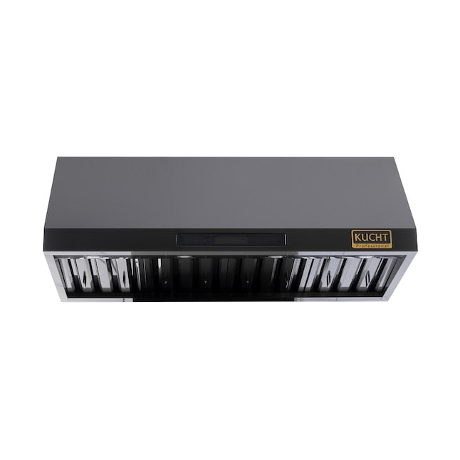 Kucht Professional 48" Under Cabinet Range Hood 1,200 CFM in Titanium Stainless Steel, KRH483A