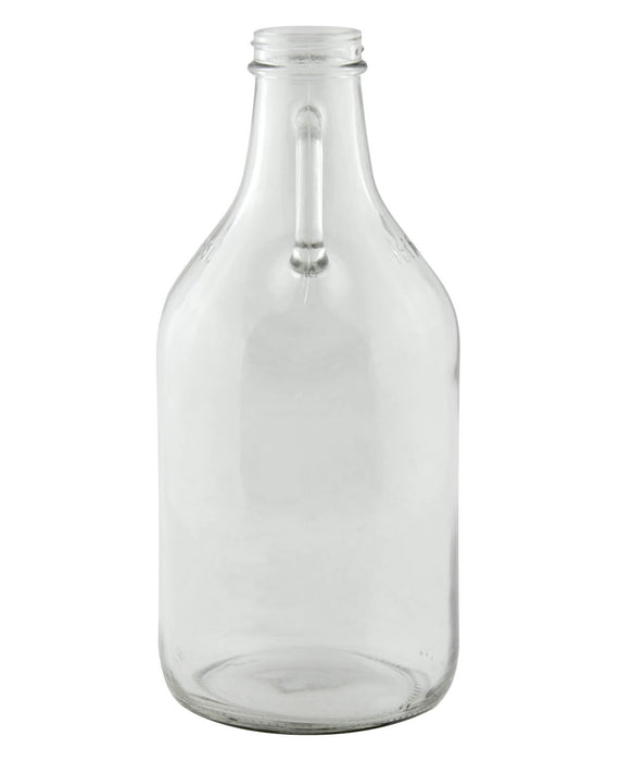 *BACKORDERED* 32 oz Clear Glass Mini Beer Growler