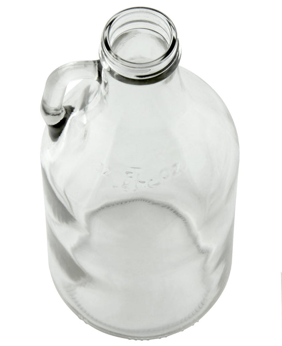 *BACKORDERED* 32 oz Clear Glass Mini Beer Growler