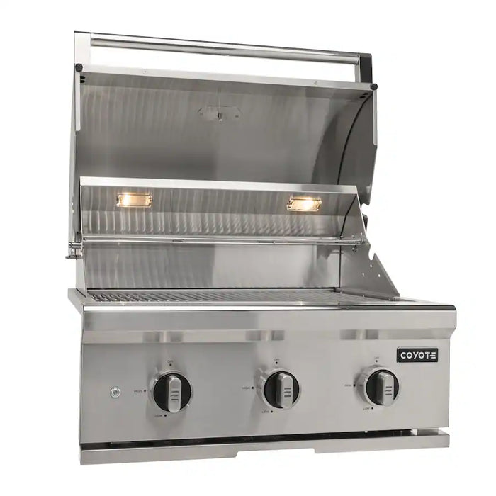 30" C-Series Grill w/Cart, 3 Burner, NG
