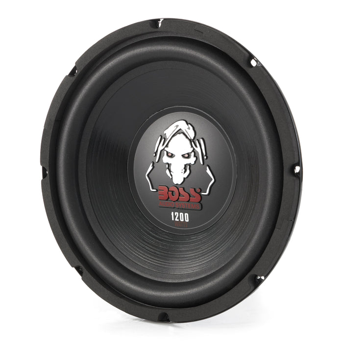 Boss Audio 10-Inch Single Voice Coil 1200 Watt Max Subwoofer (2 Pack) | P10SVS