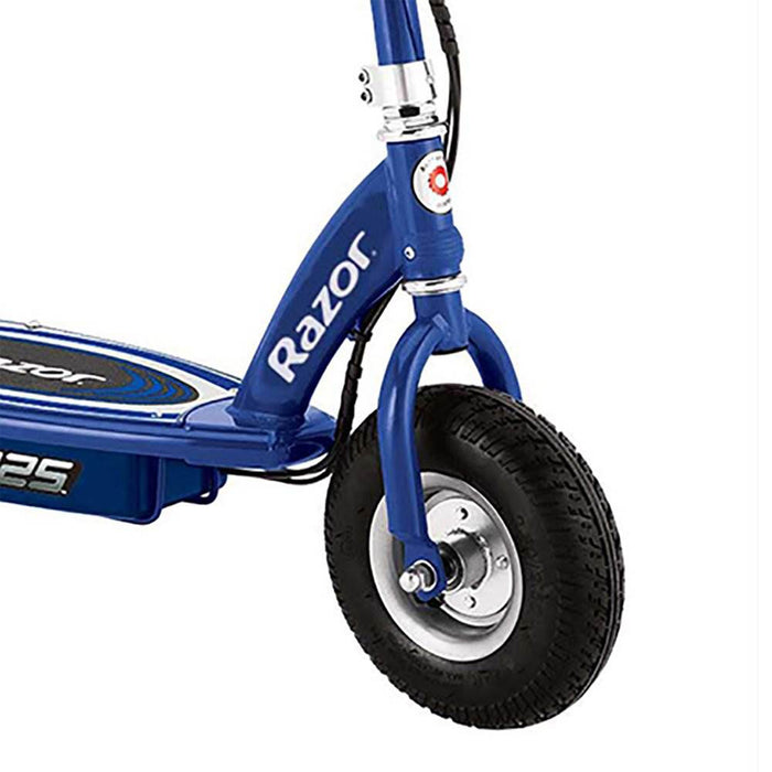 Razor E325 Adult Ride-On 24V High-Torque Motor Electric Powered Scooter, Blue