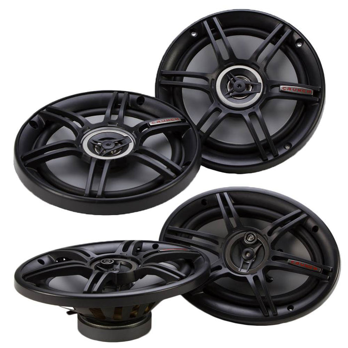 Crunch 300 Watts 6.5-Inch Coax Shallow + 400 Watts 6 x 9 Inches CS Speakers