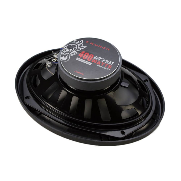 Crunch 300 Watts 6.5-Inch Coax Shallow + 400 Watts 6 x 9 Inches CS Speakers