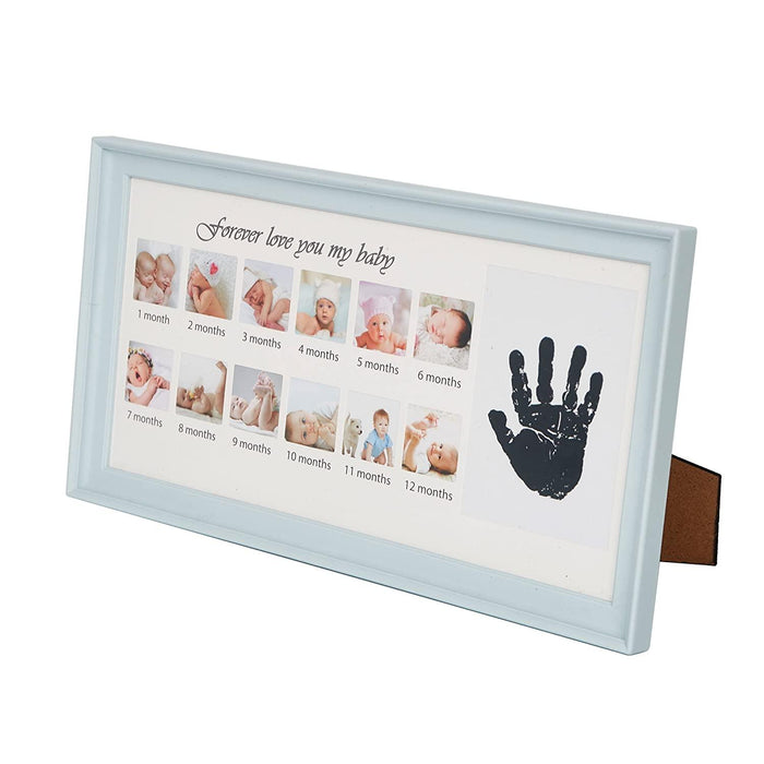 Baby Picture Frame Handprint Keepsake Photo Frames 12 Photo Moments Frame