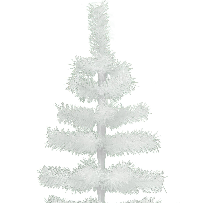 White Tinsel Christmas Tree