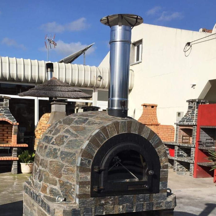 Traditional Oven Chimney Extension & Cap - Stainless Steel