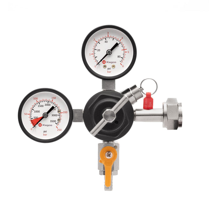 Commercial Grade Double Gauge CO2 Regulator