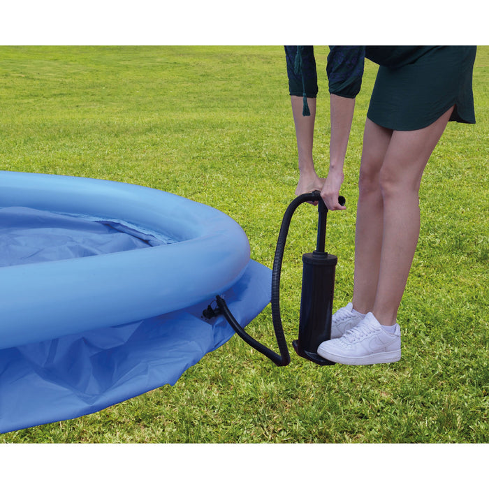 JLeisure 15Ft x 36" Prompt Set Inflatable Outdoor Backyard Swimming Pool(2 Pack)