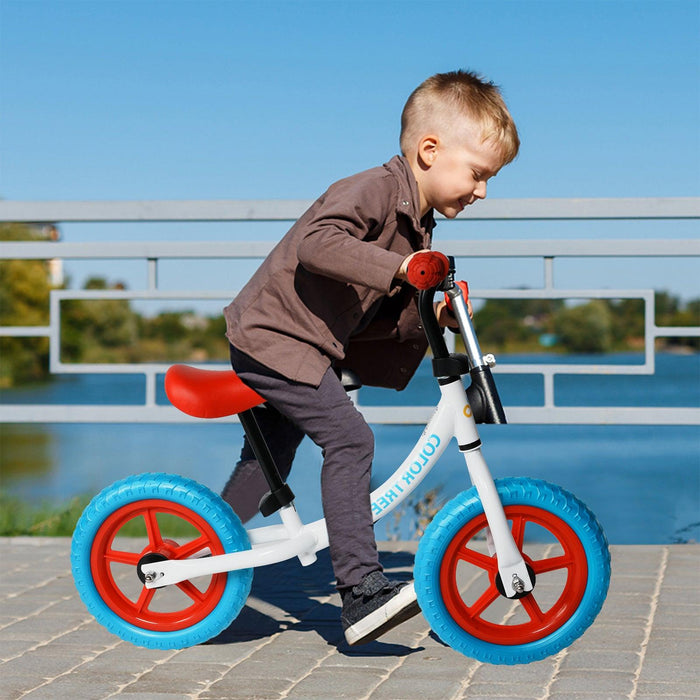 Lightweight Toddler Bike Balance Bike No Pedal Bike with Adjustable Handlebar and Seat