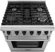 THOR Kitchen Package - 30" Gas Range, Range Hood, Microwave, AP-LRG3001U-5