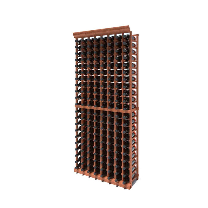8 Column 7ft Wine Rack Kit | Holds 168 Bottles