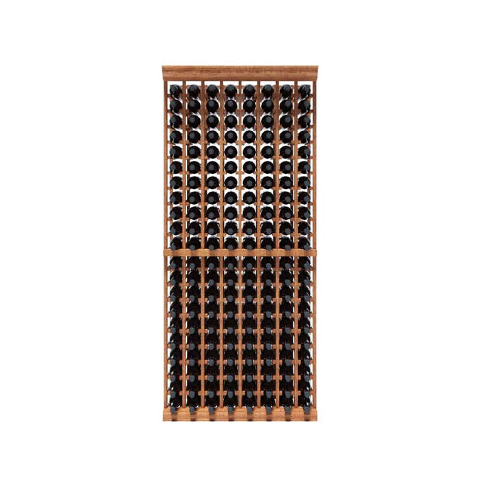 8 Column 7ft Wine Rack Kit | Holds 168 Bottles