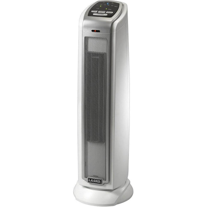 Lasko 5775 1500W Portable Electronic Thermostat Ceramic Tower Space Heater