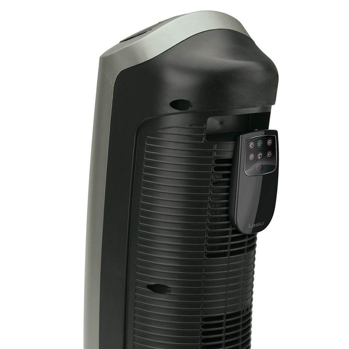 Lasko 1500W Portable Oscillating Ceramic Space Heater Tower with Digital Display