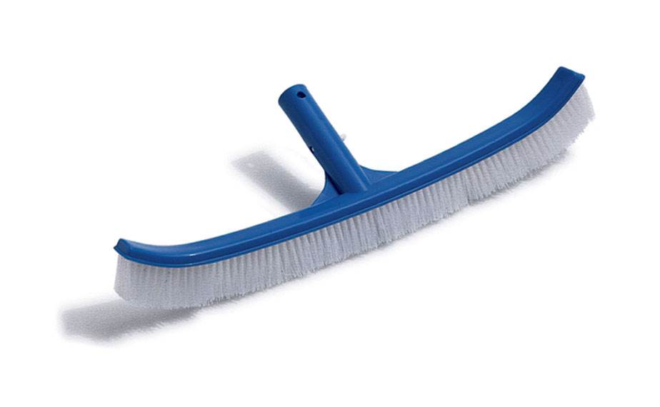 Hydrotools 8210 18" Curved Swimming Pool Spa Wall & Floor Brush w/ Bristles