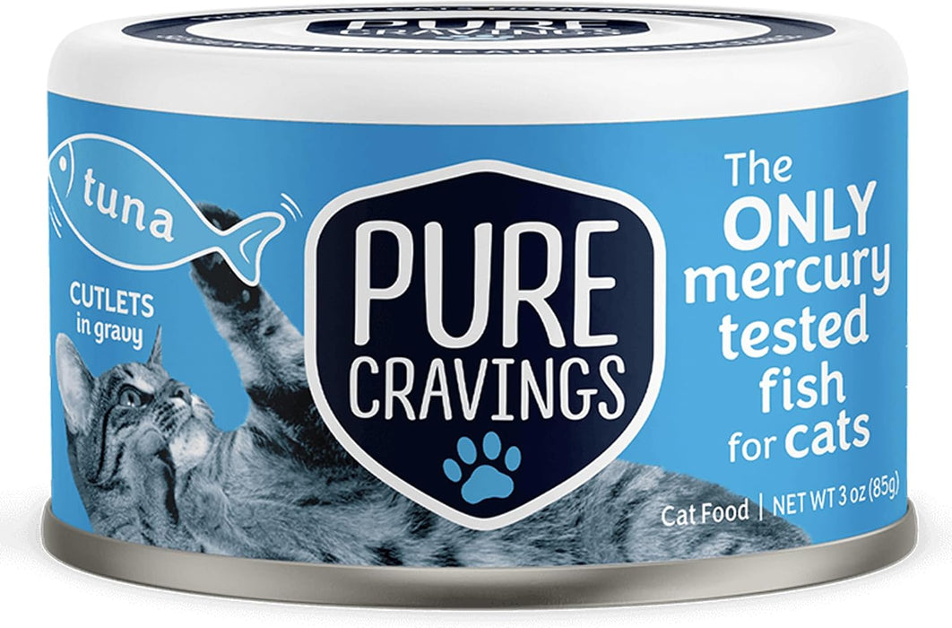 Pure Cravings Cat Food Tuna Cutlet Gravy 12 x 3 Ounces