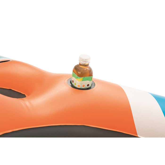 Bestway Rapid Rider Round 2 Person Tube Float and 4 Person Floating Island Raft