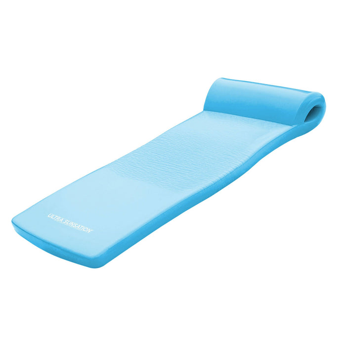 TRC Recreation Ultra Sunsation 2.5 Inch Thick Foam Pool Float Mat, Marina Blue