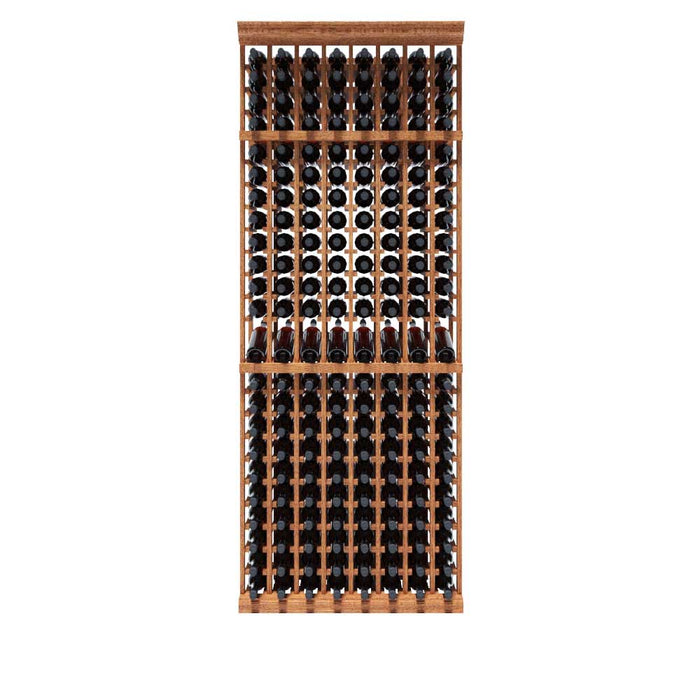 8 Column - 184 Bottle 8ft Wine Rack Kit with Display