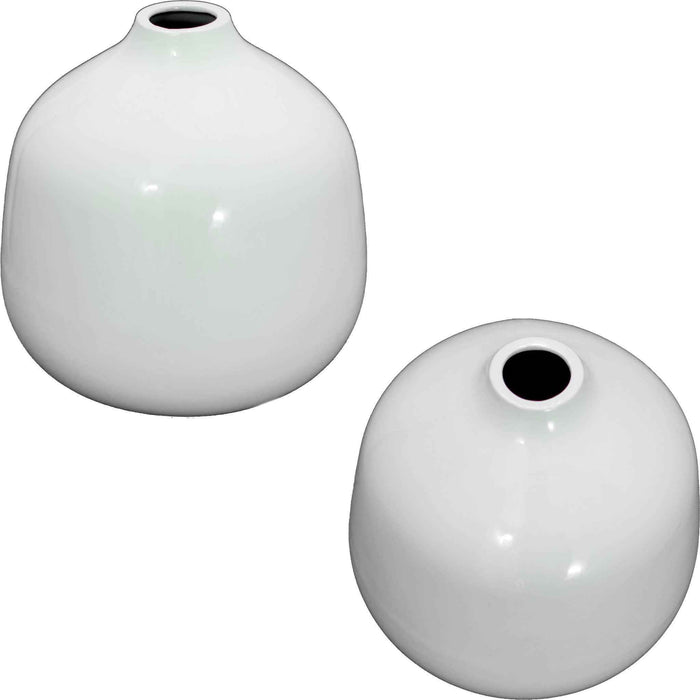 8in Bell Krater Ceramic Vase