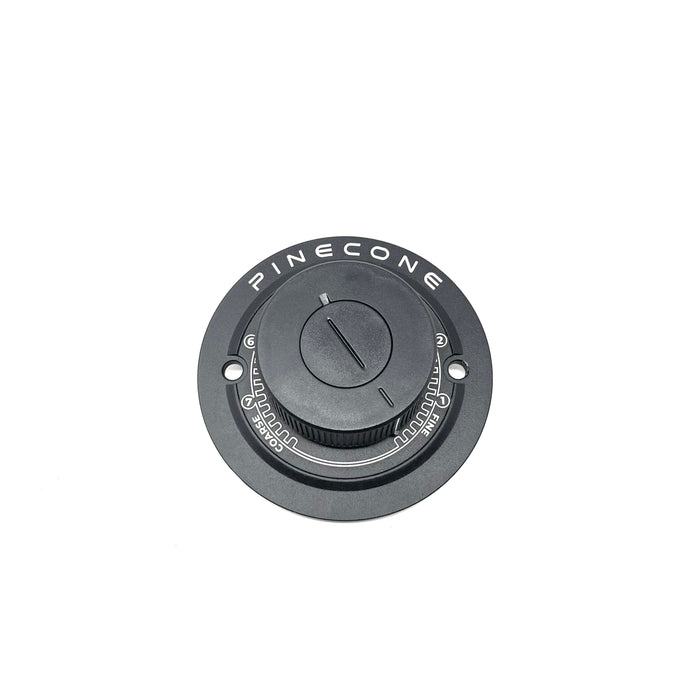 Pinion - Front cover assembly with knob