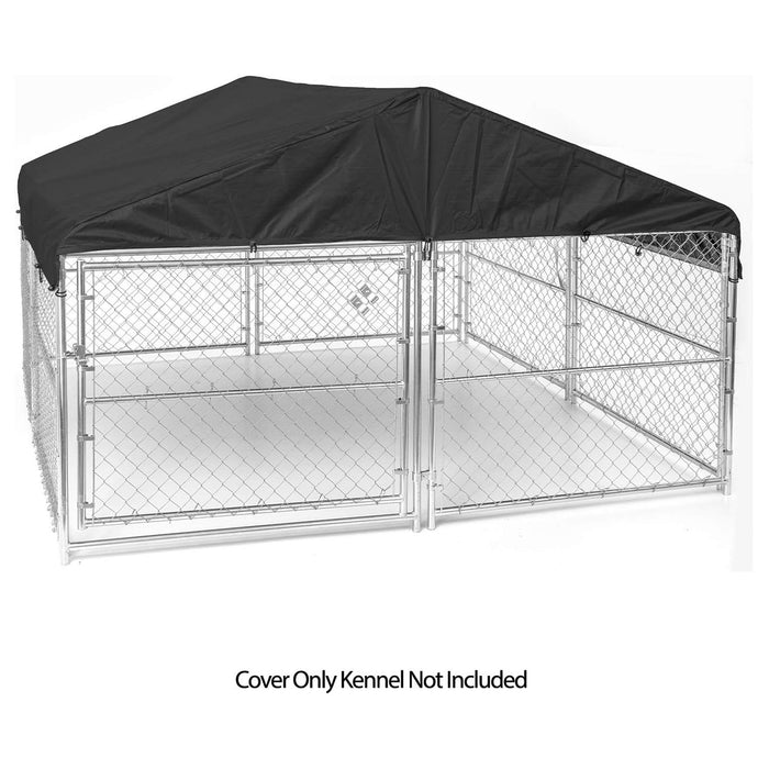 WeatherGuard 10' x 10' Outdoor Dog Kennel Waterproof Cover, No Kennel Included