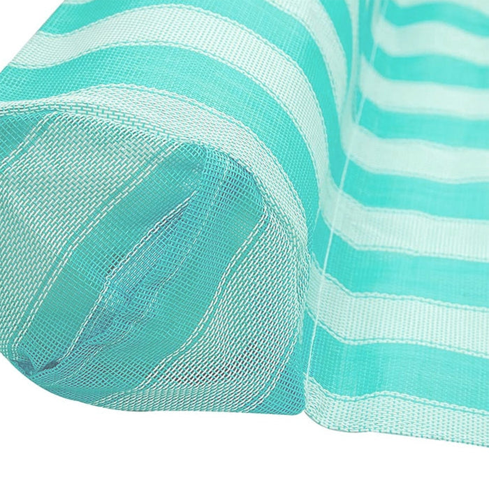 COMFY FLOATS 91613VM Inflatable Striped Hammock Pool Float, Teal