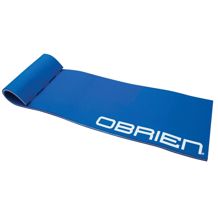 OBrien Foam Water Lounge 86 x 24 In. Pool or Lake Floating Lounger Pad Mat, Blue