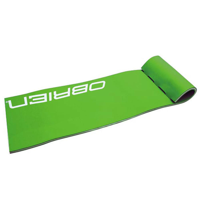 OBrien Foam Water Lounge 86 x 24 In. Pool or Lake Floating Lounger Mat, Green