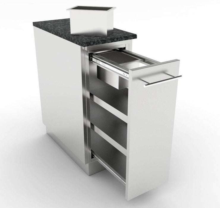 Sunstone 12″ Spice Rack Drawer w/Two Removable Bins – SBC12SSRD