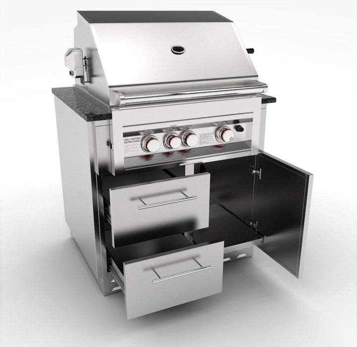 Sunstone 34″ Gas Grill Base Cabinet – SAC34GLPCD