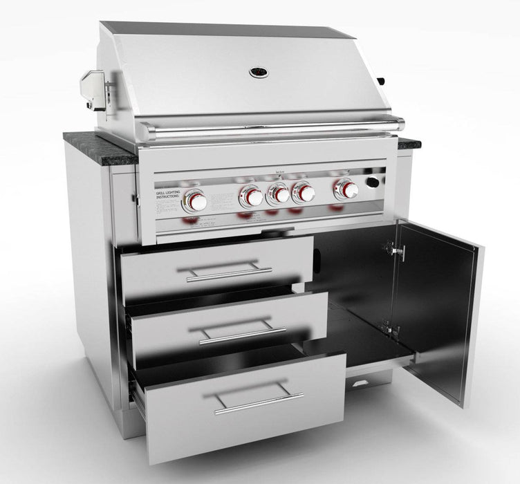 Sunstone 40″ Gas Grill Base Cabinet – SAC40GLPCD
