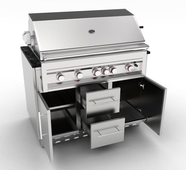 Sunstone 46″ Gas Grill Base Cabinet – Item No. SAC46GLPCD