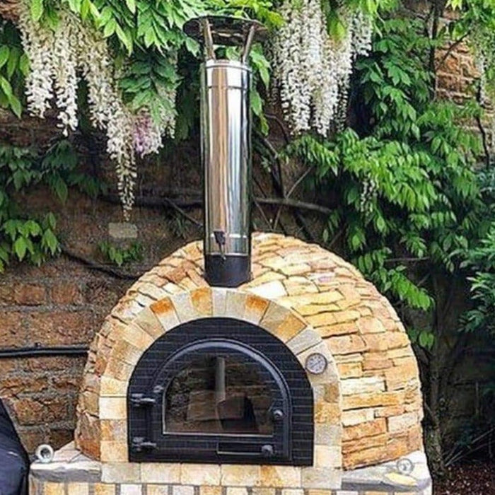 Traditional Oven Chimney Extension & Cap - Stainless Steel