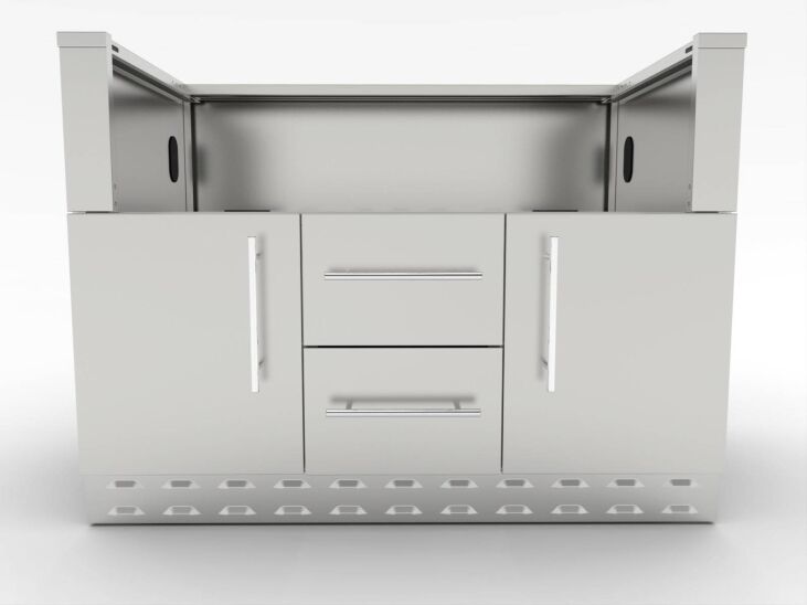 Sunstone 46″ Charcoal Grill Base Cabinet – SAC46CGDC