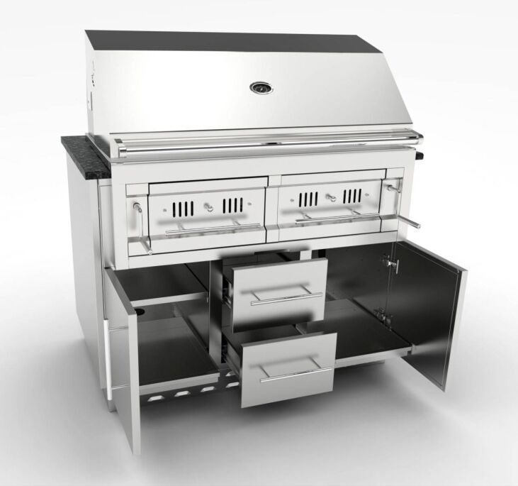 Sunstone 46″ Charcoal Grill Base Cabinet – SAC46CGDC