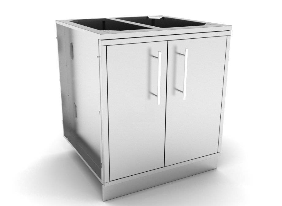 Sunstone 30″ Weather Sealed Dry Storage Pantry with Multi-Drawers and shelves – SBC30DSPC