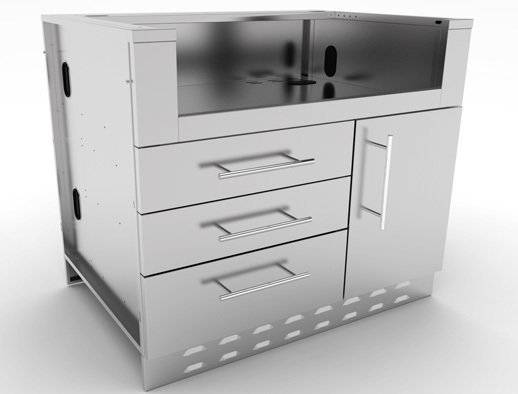 Sunstone 40″ Gas Grill Base Cabinet – SAC40GLPCD