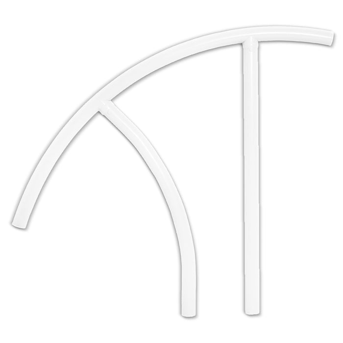 Saftron Triton 30"x35.75" High Impact Marine Grade Aluminum Pool Handrail, White