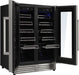 THOR Kitchen Package - 36" Gas Range, Range Hood, Refrigerator with Water and Ice Dispenser, Dishwasher, Wine Cooler, AP-ARG36-C-8