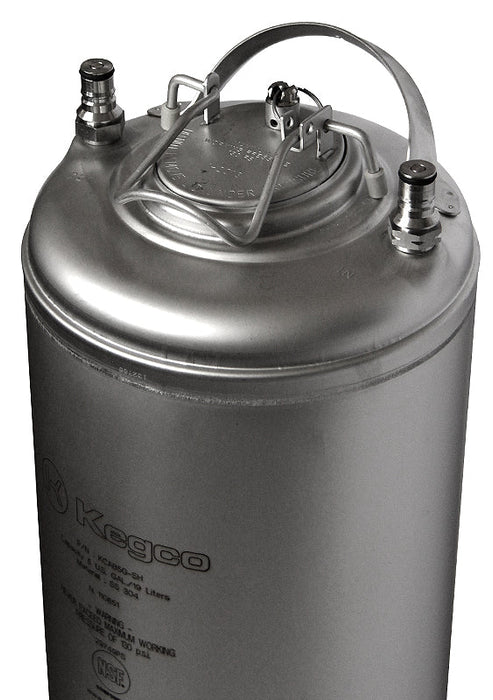 NSF Approved 5 Gallon Ball Lock Keg with Strap Handle - Set of 2