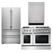 THOR Kitchen Package - 48" Dual Fuel Range, Refrigerator, Dishwasher, AP-HRD4803U-2