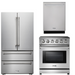 THOR Kitchen Package - 30 inch Electric Range, Refrigerator, Dishwasher, AP-HRE3001-2