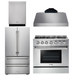 THOR Kitchen Package - 36" Propane Gas Range, Range Hood, Refrigerator, Dishwasher, AP-HRG3618ULP-C-2